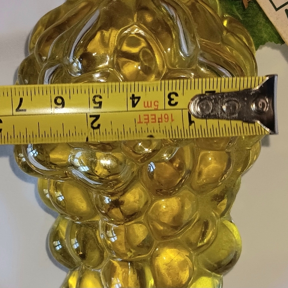 Vintage Melina's Extra Virgin Olive Oil Grape Bottle from Italy 7oz Sealed - Picture 7 of 7